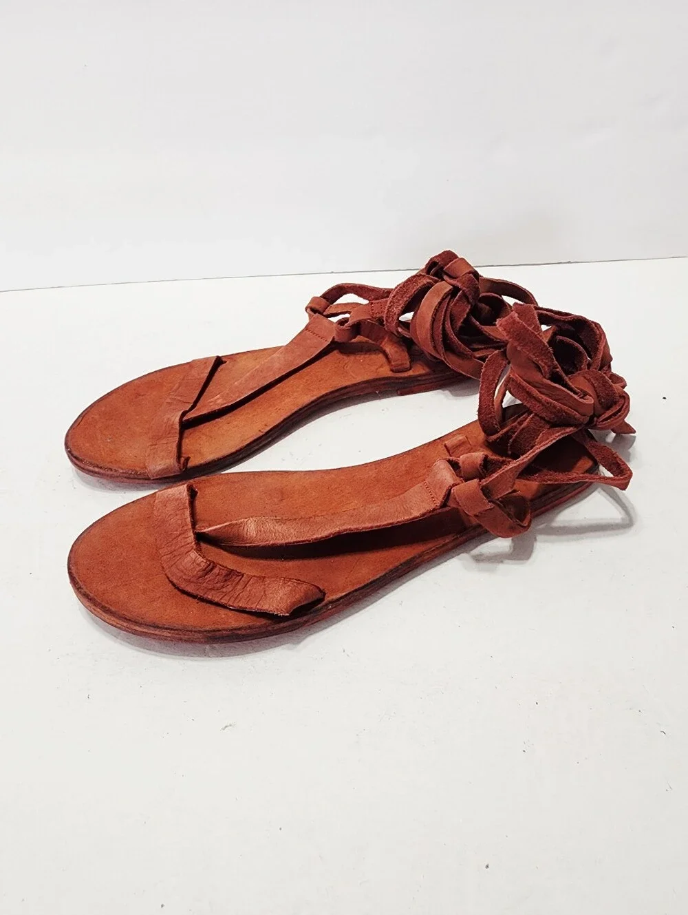 Free People Dahlia Lace Up Sandal Size 37